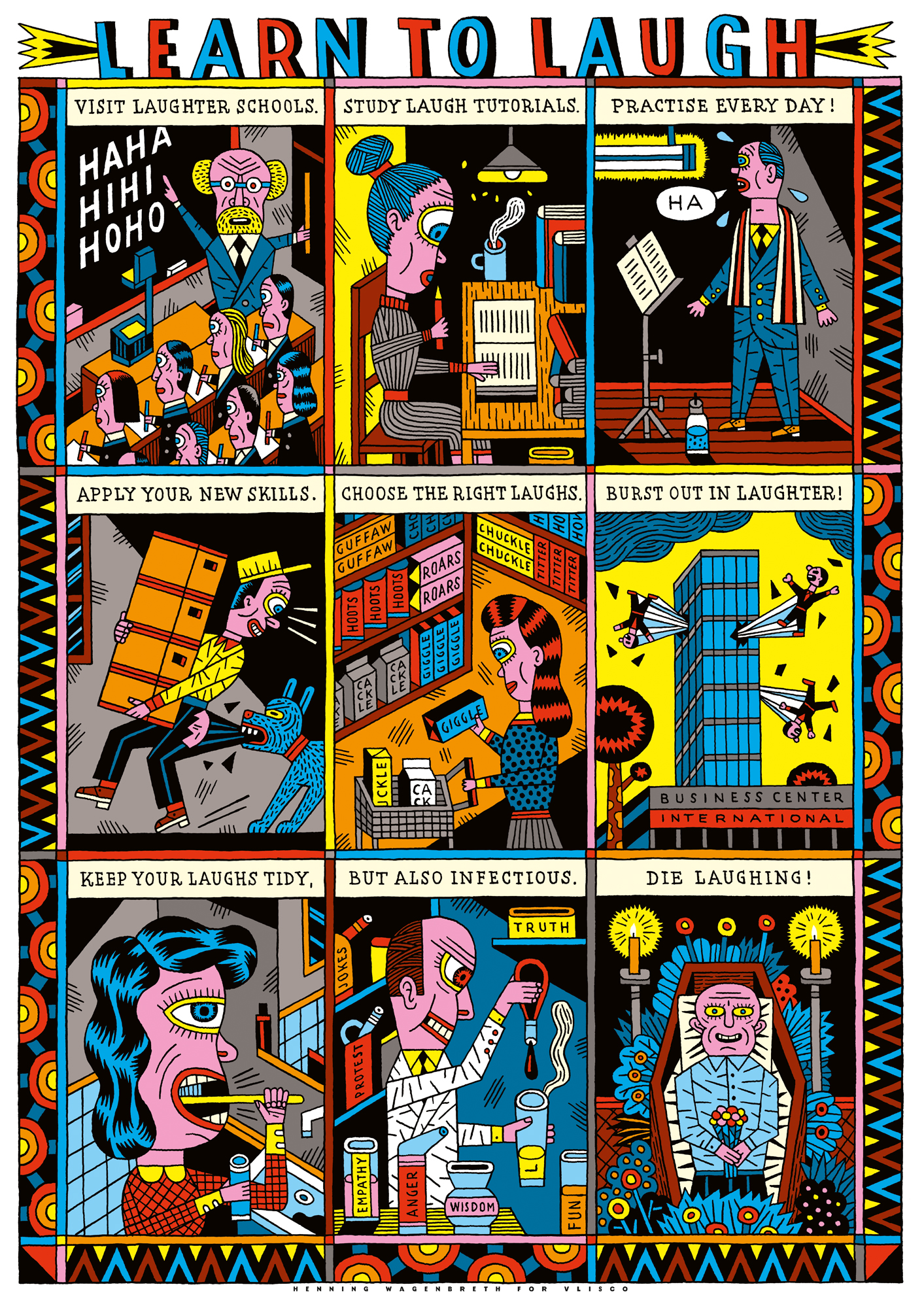 Henning Wagenbreth – Learn to Laugh