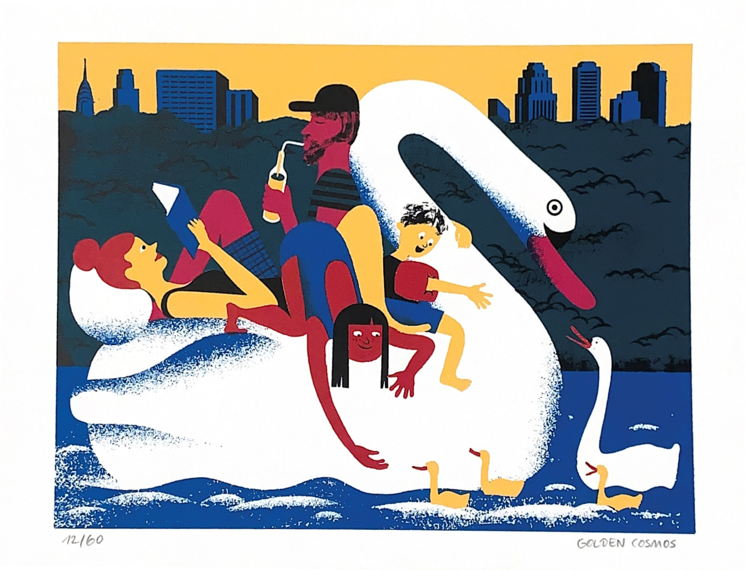 Golden Cosmos – Schwan