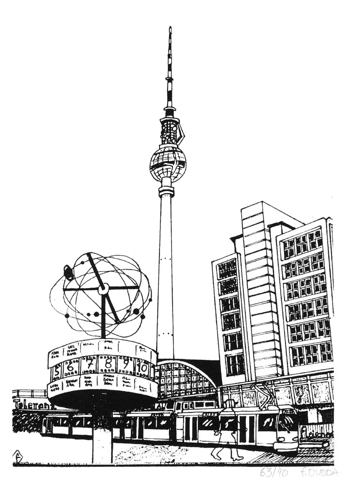 Weltzeituhr - Frank Dudda