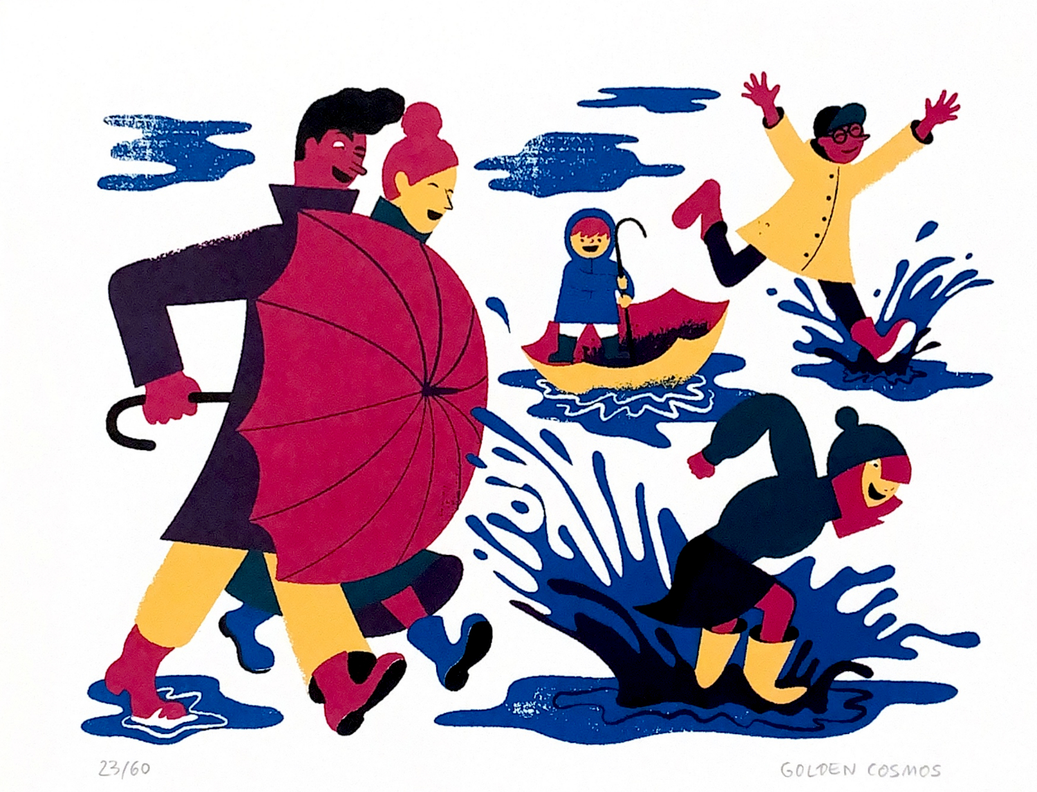 Golden Cosmos – Pfützen