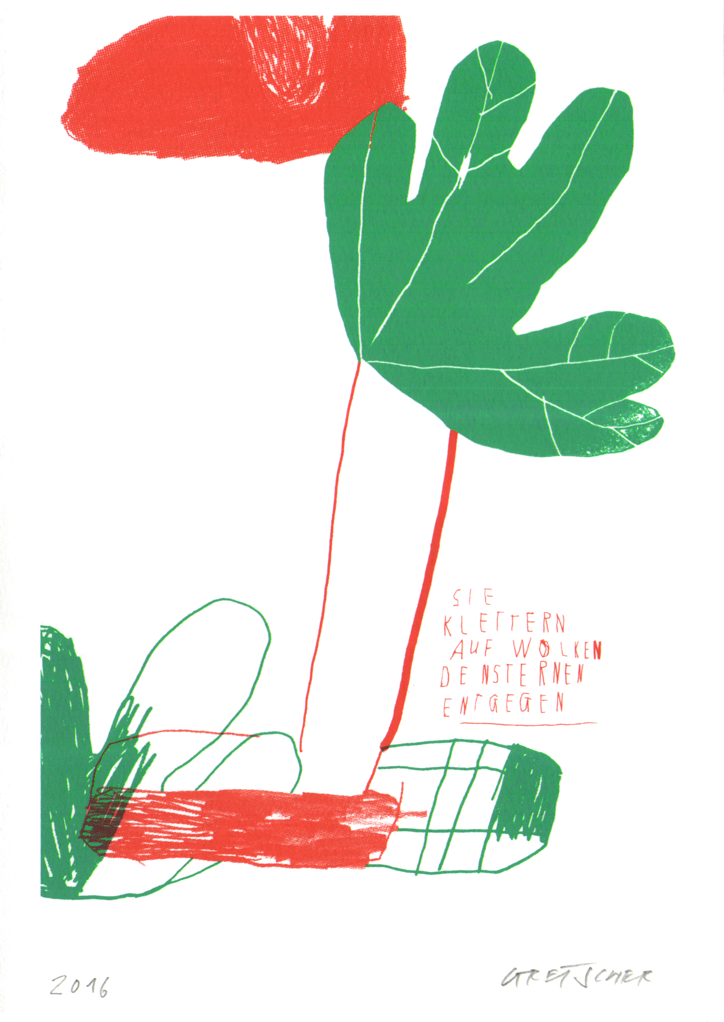 Sie kletern auf Wolken den Sternen entgegen – Danny Gretscher